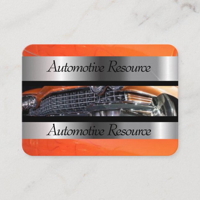 Automotive Resource Business Card (Front)