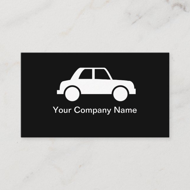 Automotive Theme Business Card (Front)