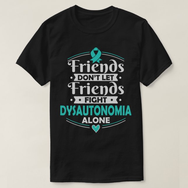Autonomic Dysfunction Tee - Dysautonomia Awareness (Design Front)