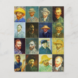 Autoportraits Vincent Van Gogh Postcard
