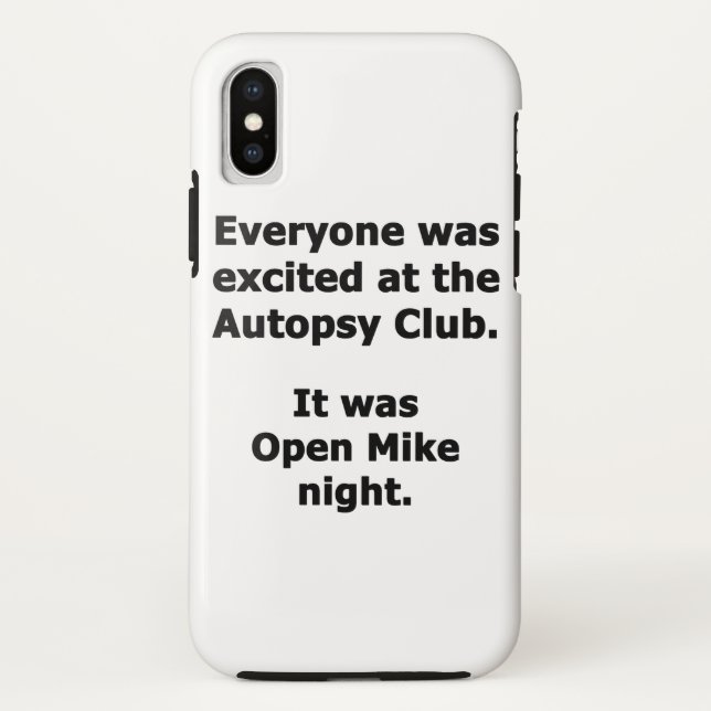 Autopsy Club Case-Mate iPhone Case (Back)