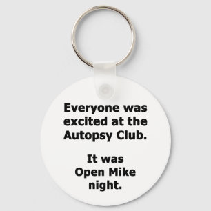 Autopsy Club Key Ring