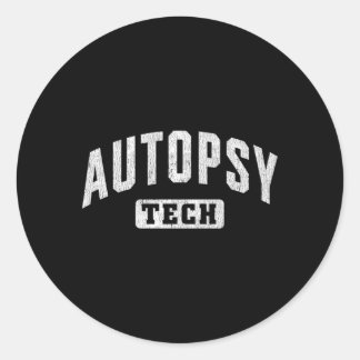 Autopsy Tech Forensic Autopsy Technician Classic Round Sticker