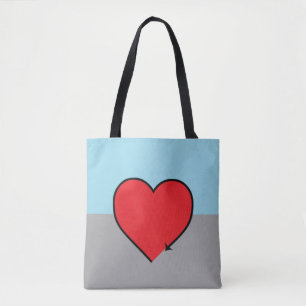 Autosexual Pride Flag and Symbol Tote Bag