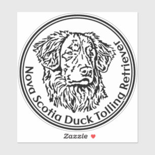 Autosticker Nova Scotia Duck Tolling Retriever