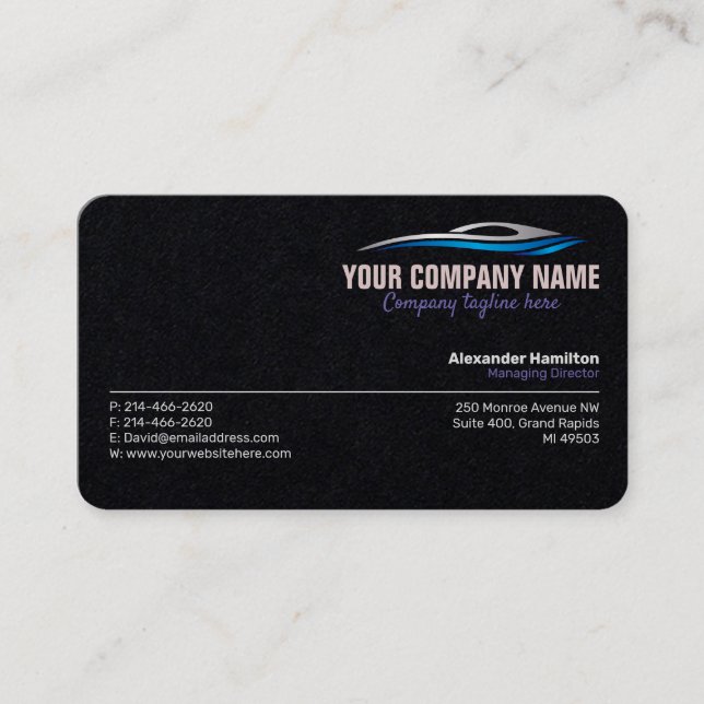 Autoworks, Auto Repair,Service and Dealers Business Card (Front)