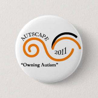 Autscape 2011 6 cm round badge