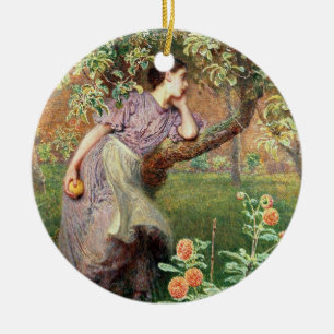 Autumn, 1865 ceramic tree decoration