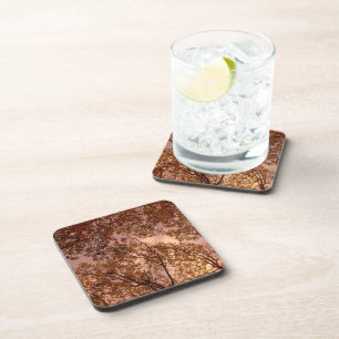 'Autumn Abstract' Cork Coaster Set