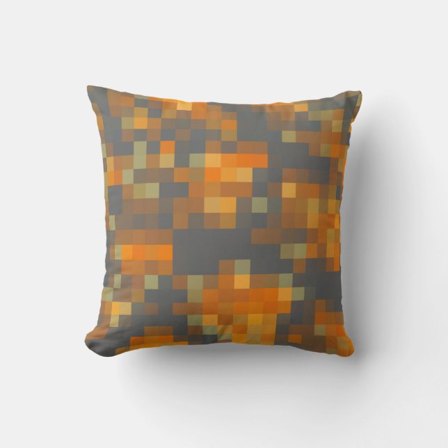 Autumn Abstract Cushion (Front)