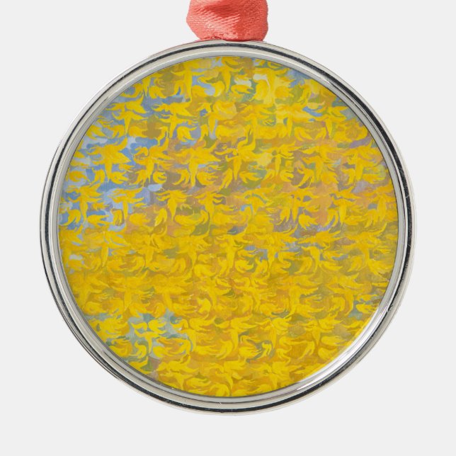 Autumn Acer 2013 Metal Tree Decoration (Front)