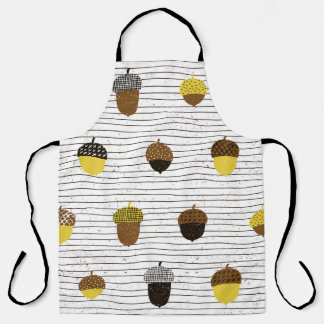 Autumn Acorns: Vintage Vibes Apron