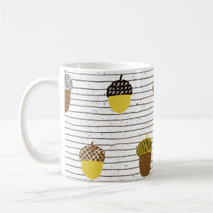 Autumn Acorns: Vintage Vibes Coffee Mug