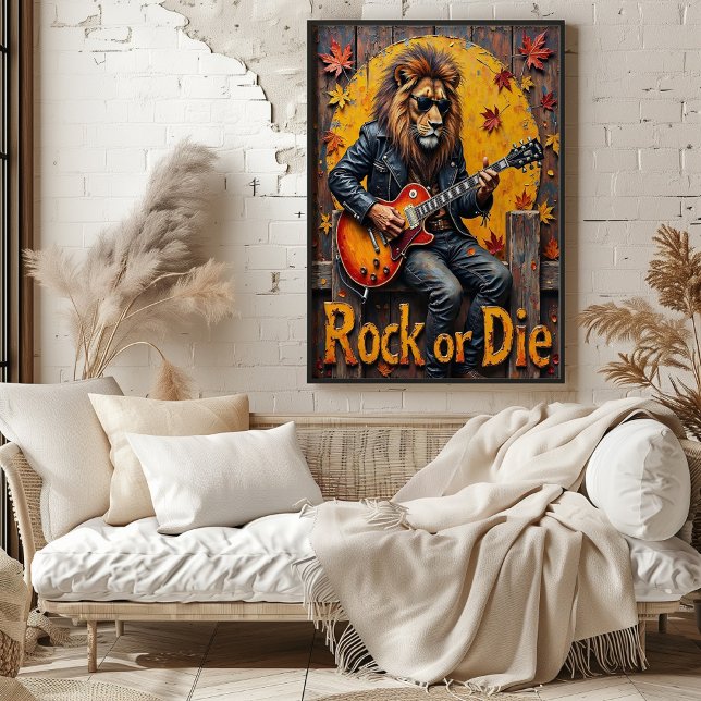 Autumn Acoustic: Lion's Heartfelt Jam Poster (Creator Uploaded)