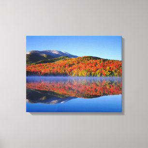 Autumn Adirondack Mountains New York Canvas Print