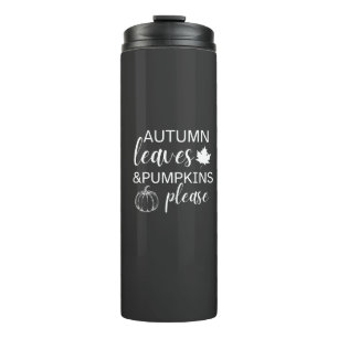 Autumn Aesthetic Cosy Fall T-shirt Thermal Tumbler