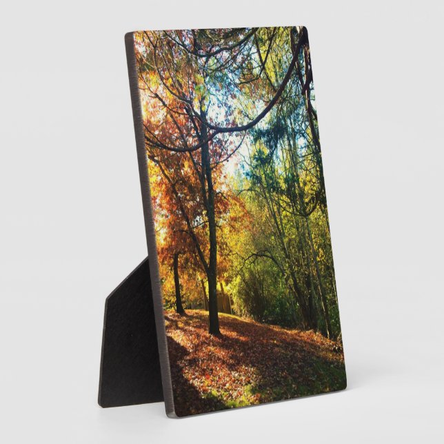 Autumn Afternoon Plaque (Side)