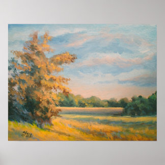 Autumn afternoon. poster