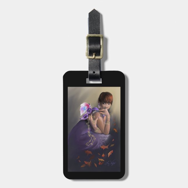 Autumn Allure Luggage Tag (Front Vertical)