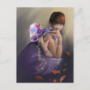 Autumn Allure Postcard