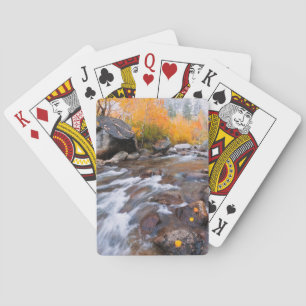 Autumn along Bishop Creek, CA Playing Cards