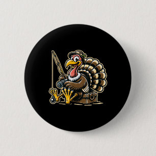 Autumn & Thanksgiving Designs For Men Women &a 6 Cm Round Badge