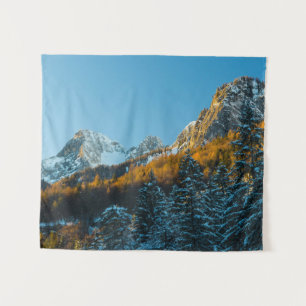 Autumn and winter scenery tapestry