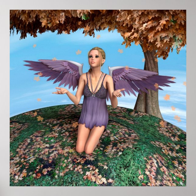 Autumn Angel Poster (Front)