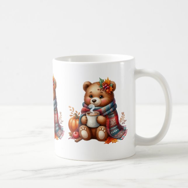 Autumn Animals Coffee Mug (Right)