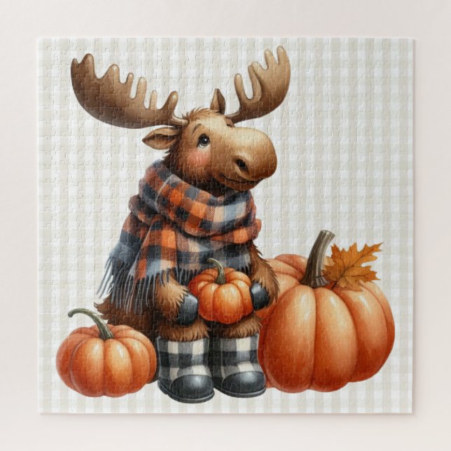 Autumn Animals Puzzle (Vertical)
