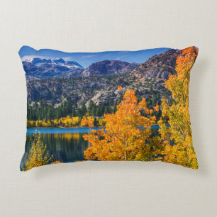 Autumn around June Lake, California Decorative Cushion