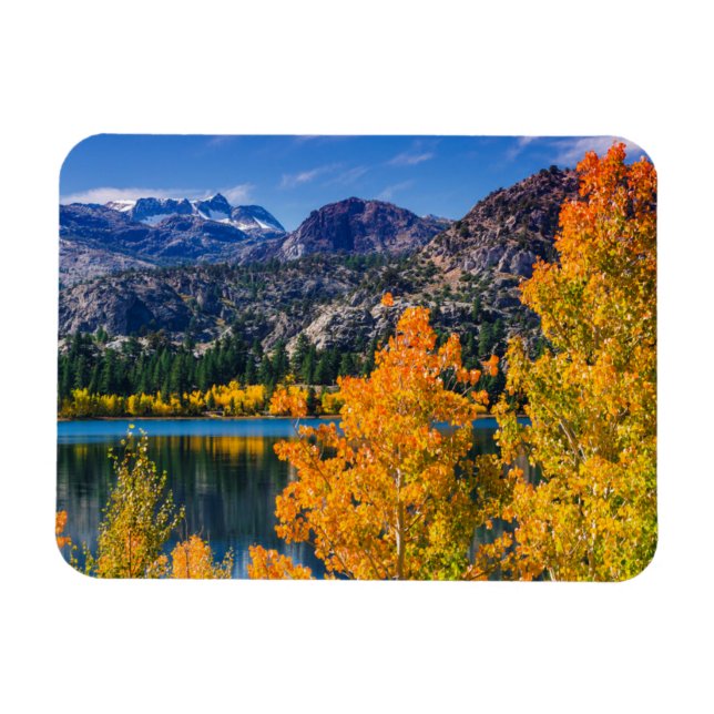Autumn around June Lake, California Magnet (Horizontal)