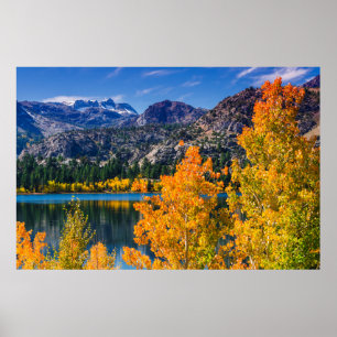 Autumn around June Lake, California Poster
