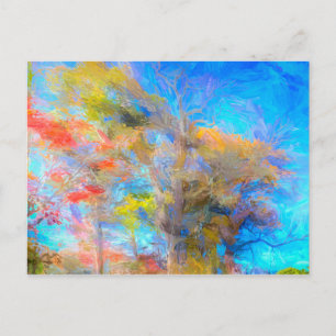 Autumn Art Sleepy Hollow Postcard