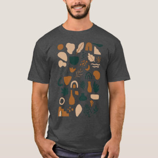 Autumn ART with FALL Expressive Doodles, Harvest V T-Shirt