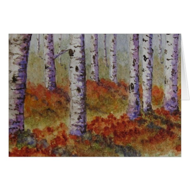 Autumn Aspens (Front Horizontal)