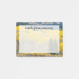 Autumn Aspens in the Ruby Range Post-it Notes