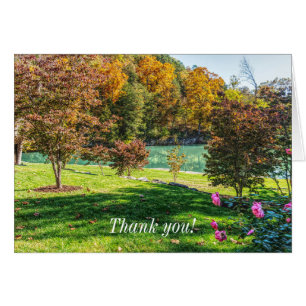 Autumn At Dogwood Thank You Card