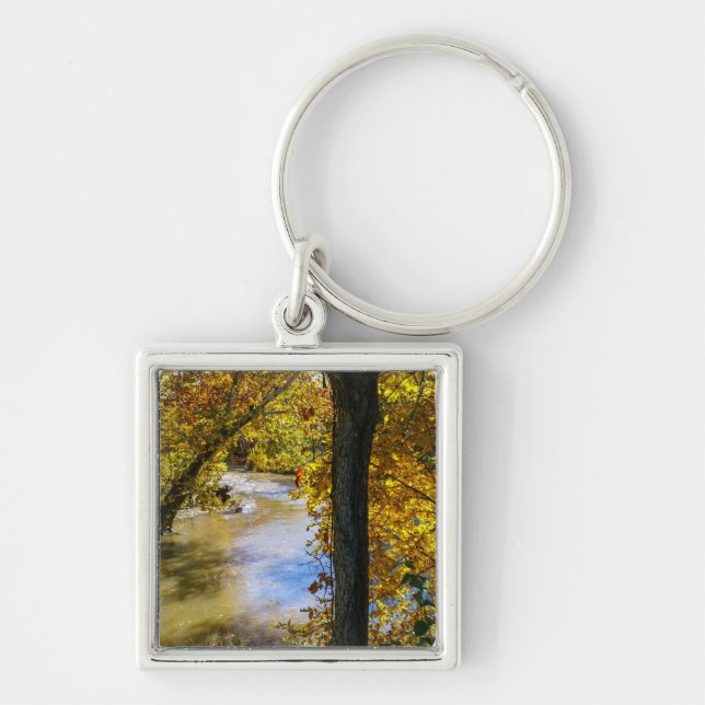 Autumn At James River Bend Key Ring (Front)