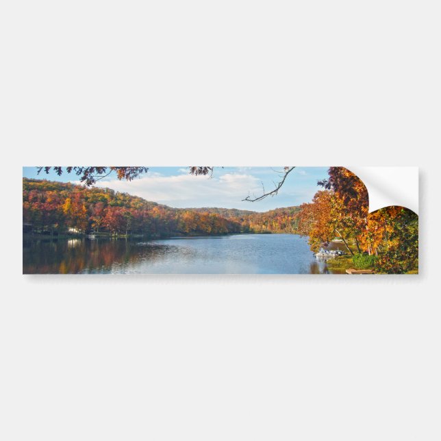 Autumn at Lake Killarney Bumper Sticker (Front)