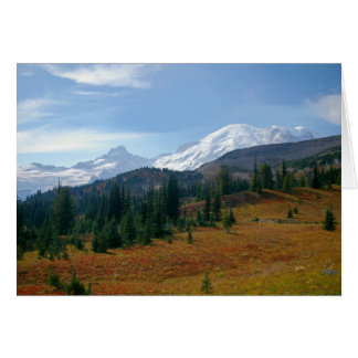 Autumn at Mount Rainier postcard