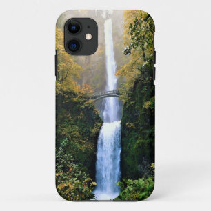 Autumn at Multnomah Falls, OR iPhone 11 Case