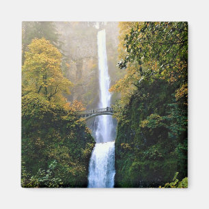 Autumn at Multnomah Falls, OR Magnet