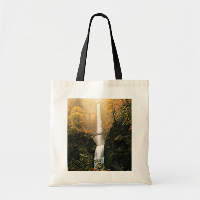Autumn at Multnomah Falls, OR Tote Bag (Front)