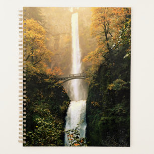 Autumn at Multnomah Falls Planner