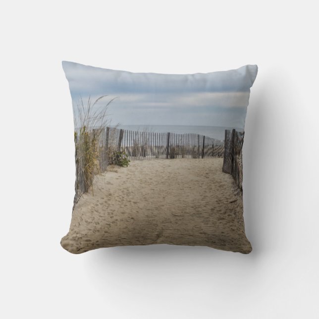 AUTUMN AT THE BEACH CUSHION (Front)