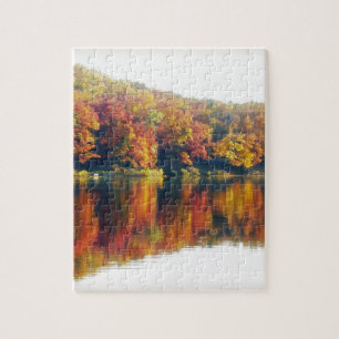 Autumn at the Lake Jigsaw Puzzle