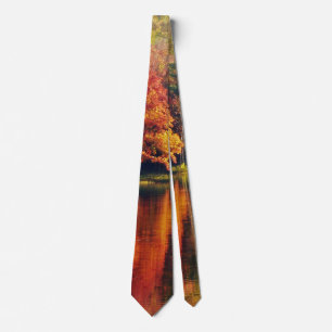 Autumn at the Lake Tie