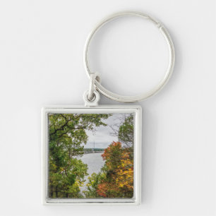 Autumn At Truman Dam Key Ring