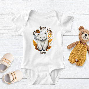 Autumn Baby Bear Baby Bodysuit